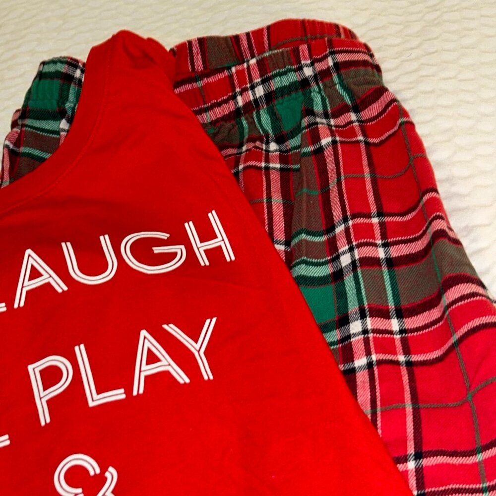 Jammies for  Families Christmas Flannel PJ Set plus size XXL NWOT - Picture 2 of 6